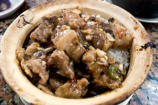 Claypot Rice with Pork Spareribs Claypot Rice with Pork Spareribs