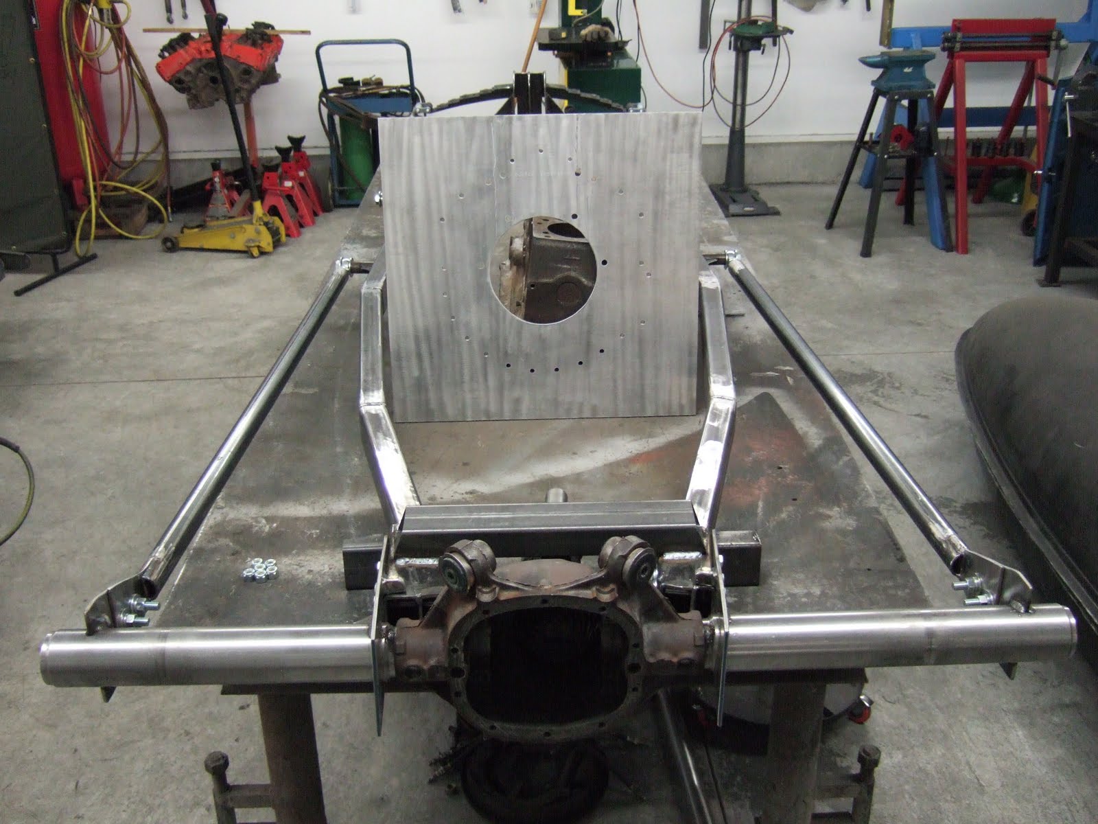 Candy's Hot Rod Supply Land Speed Car Frame Build Underway