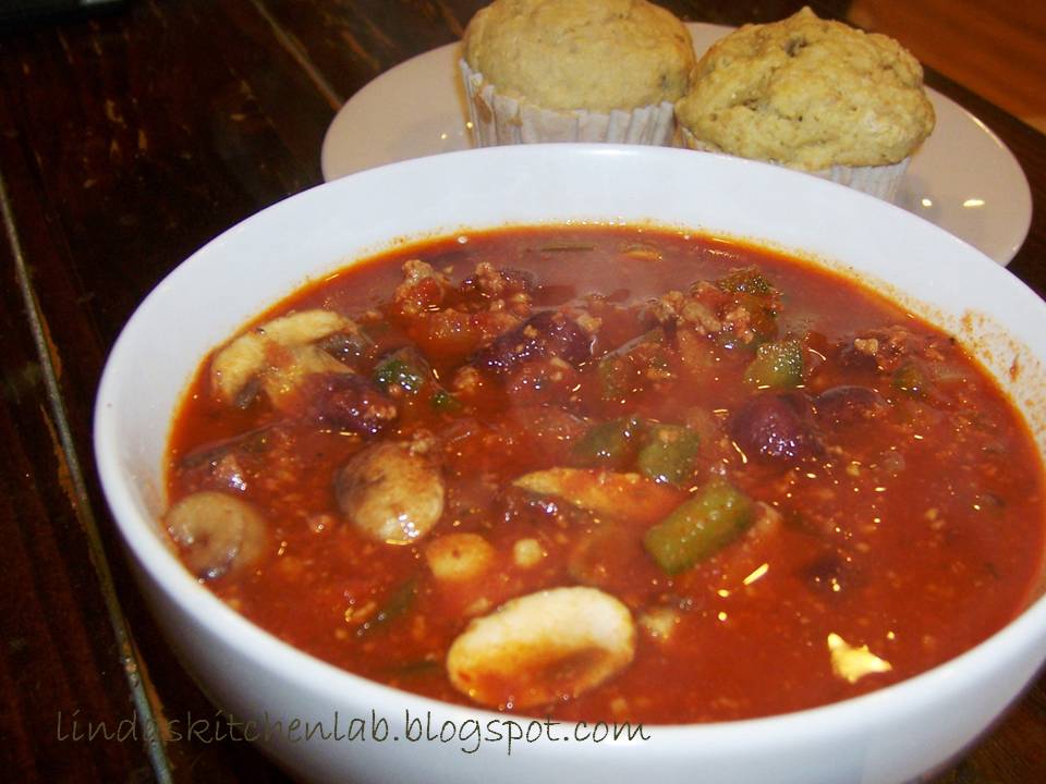 Linda's Kitchen Lab Chili con Carne Soup