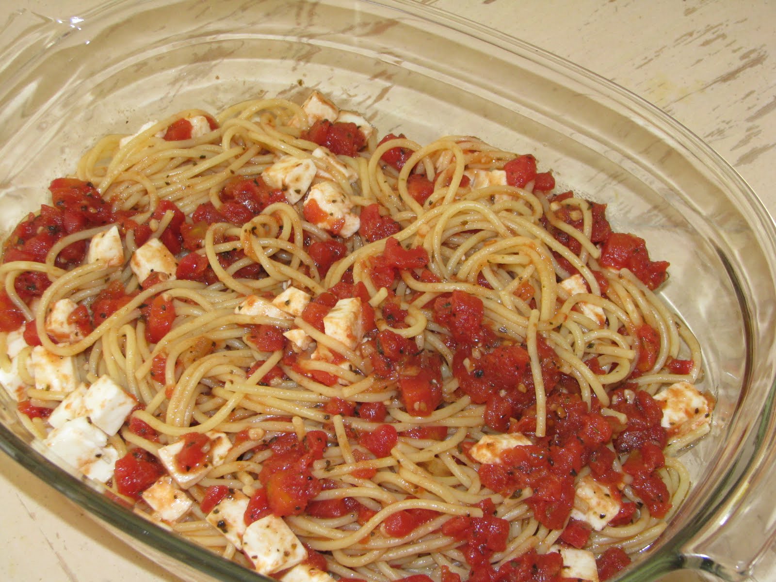 Home Baked Memories Capellini Pomodoro with Fresh Mozzarella