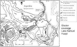 glacial extent Nahuel Huapi