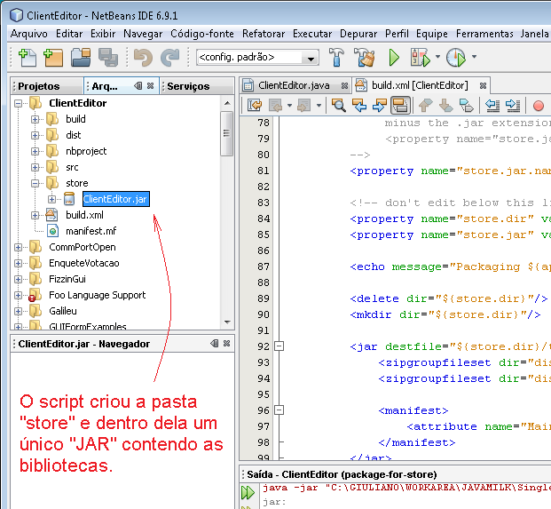 Java Milk: Configurando seu projeto no netbeans pra gerar um único ...