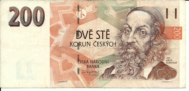 banknote-collection-czech-200-koruna