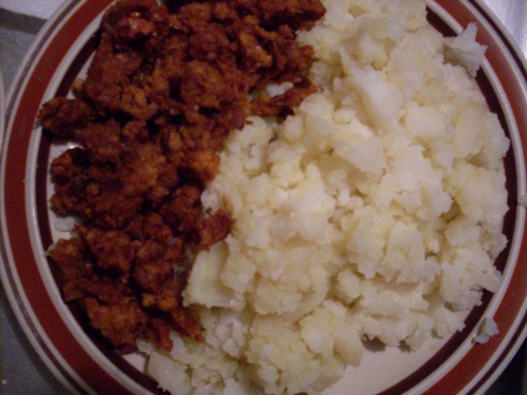 Delicioso, Another Name for Delicious Meatless "Meat" Crumbles