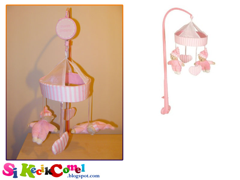 754 Mothercare Bedtime Bear Mobile [Pink]