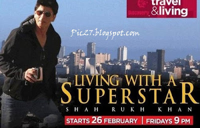 Shah Rukh Khan on Discovery Travel & Living Channel