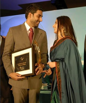Abhishek Bachchan at the Woman Summit Awards