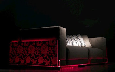NewInnovative LED Lighted Sofa by Colico