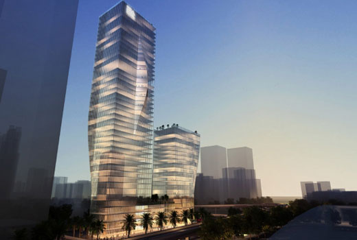 Arhitectural Design of Shenzhen International Energy Mansion by BIG