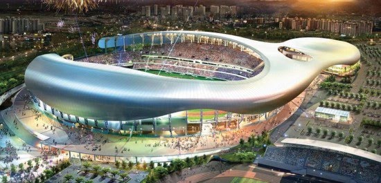 Architectural Design of Hwaseong Sports Complex By DRDS