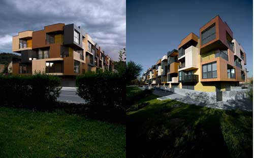 Tetris Apartments by Ofis