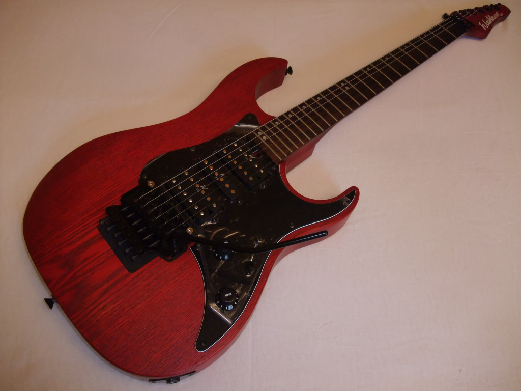 So many guitars, so little talent Washburn 12 'MG440' padauk stain
