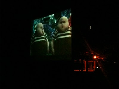 Tweedle-Dum and Tweedle-Dee, from Tim Burton's horrible reconfiguring of Alice in Wonderland. Tweedle-Dum and Tweedle-Dee, from Tim Burton's horrible reconfiguring of Alice in Wonderland