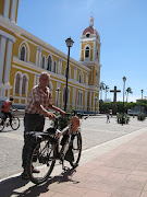 Op plein in Granada (Nicaragua)