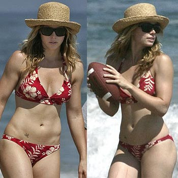 Los tatuajes de Jessica Biel. 