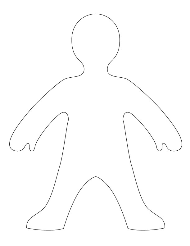 Template Of Body