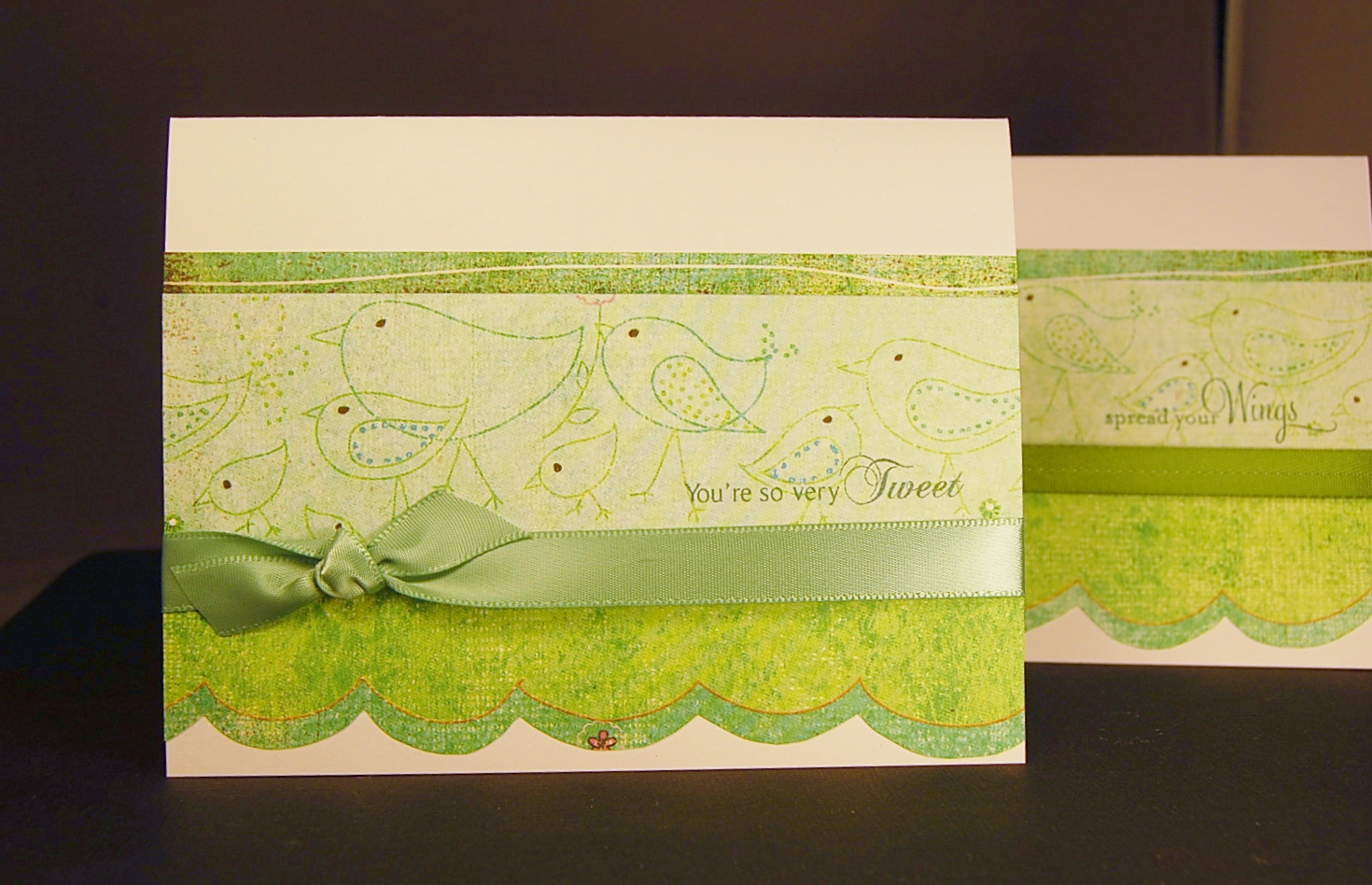 Wiggy's World CAS Designer Paper Cards