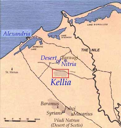 The Desert Fathers Kellia (The Cells)