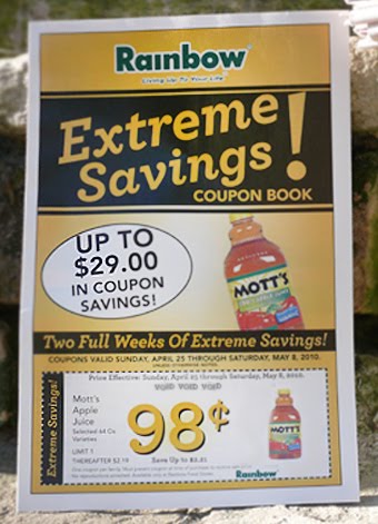 Rainbow grocery coupons