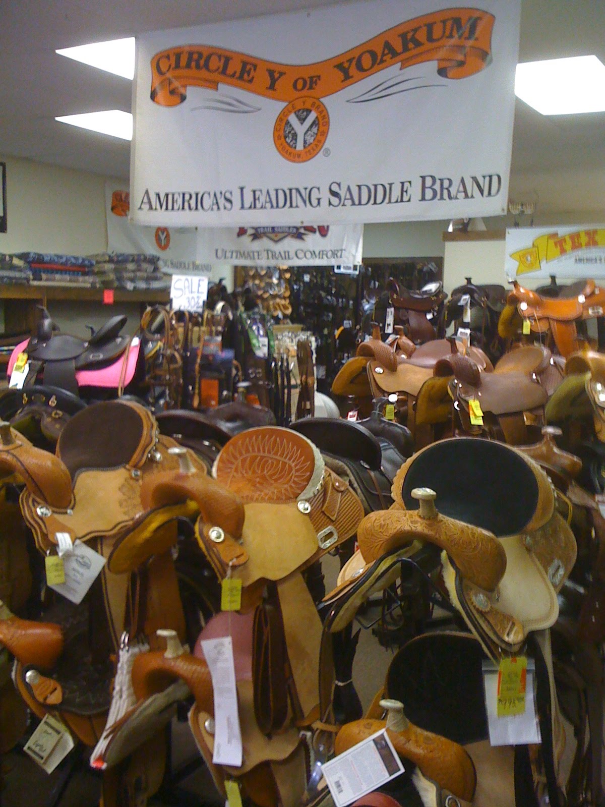 Circle Y Saddles, Inc. Touring Tack Shops in Virginia and Maryland