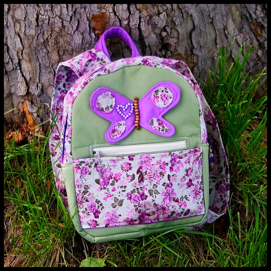 Craftastical!: Share-A-Craft: Toddler Butterfly Backpack