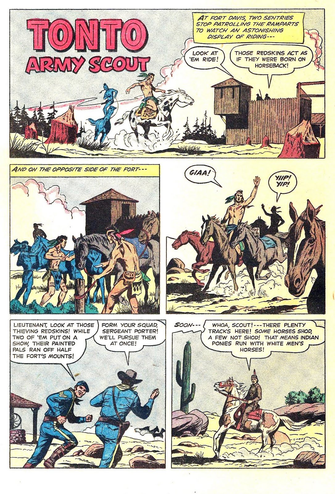 Once Upon A Time In The West In Comics: Who Was That Masked Man's Injun ...