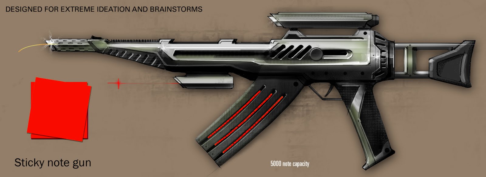 Note Gun Machine Канц-Культ-Торг-NEWS / 63 RU: Post-it Note Gun - автоматСТИКЕРское ...
