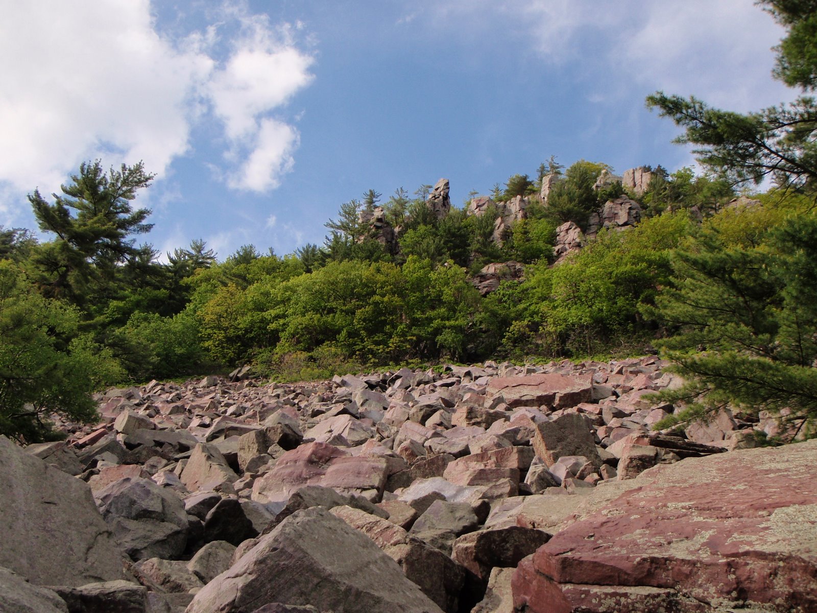 photography exposure: Devils Lake Doorway Rocks