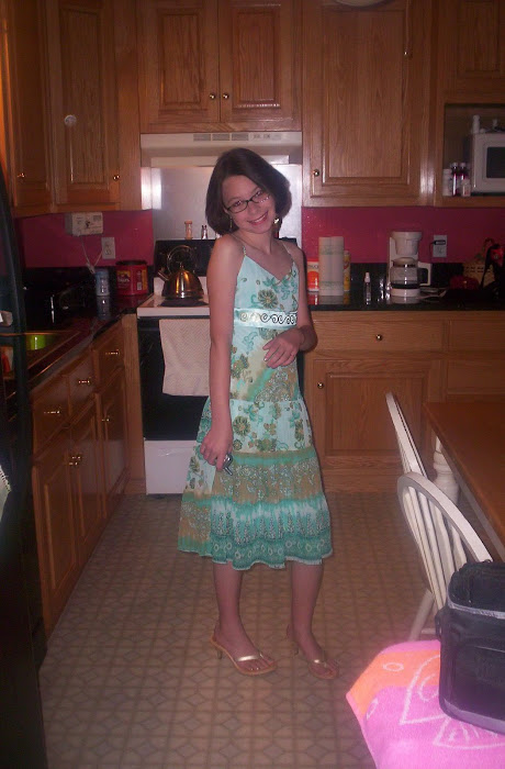 SAMANTHA GETTING READY FOR HER DANCE AT SCHOOL