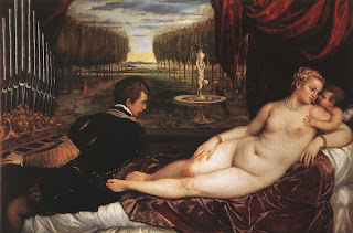 Venus with Organist by Titian