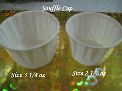 Size Cupcake - souffle cup