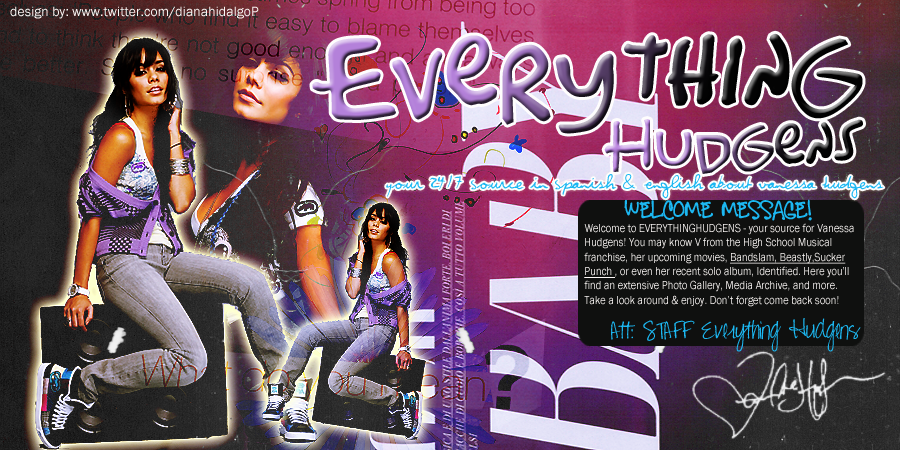 EVERYTHING HUDGENS| your 24/7 Source in SPANISH & ENGLISH about Vanessa Hudgens.