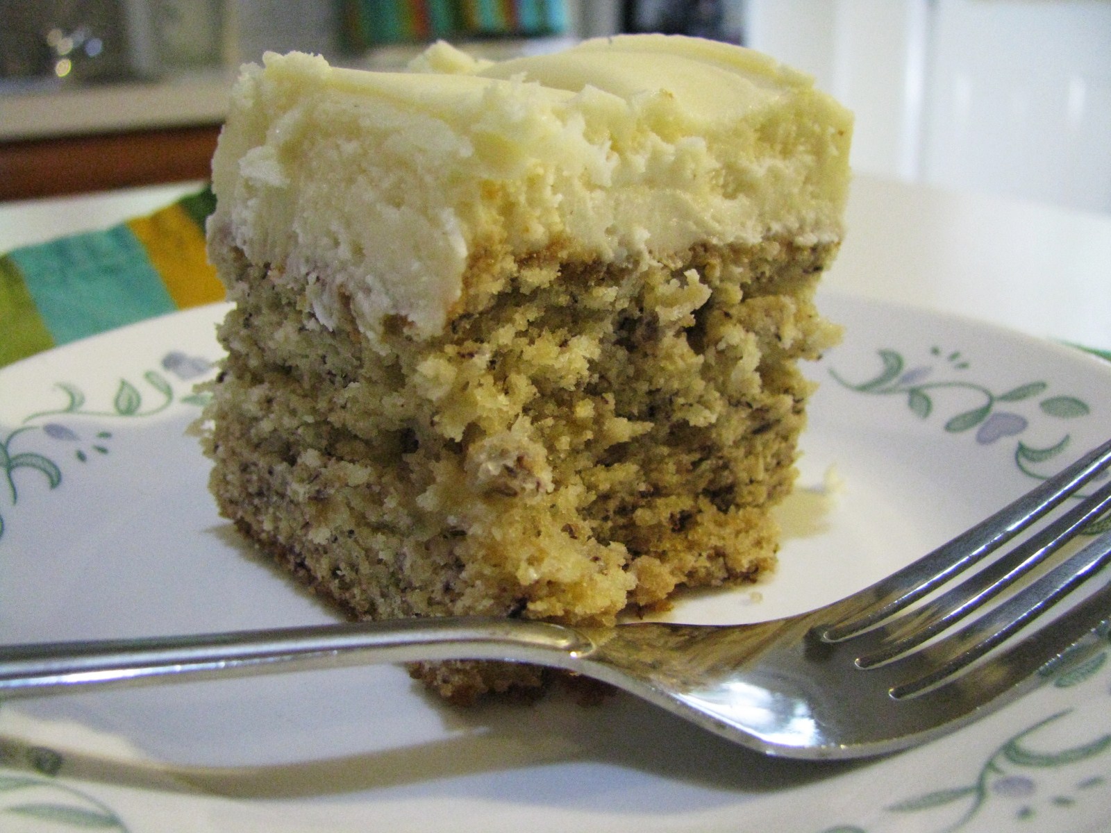 The Cannary Family Sour Cream Banana Cake