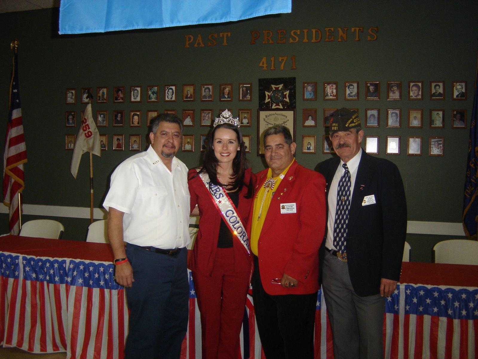 Mrs. Colorado Blog VFW Ladies Auxiliary Dinner (Golden)