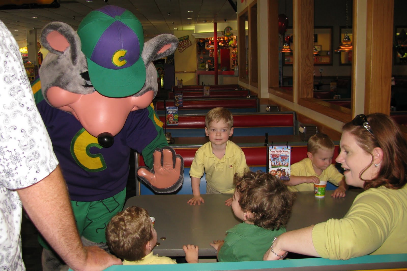 Team Darnell Chuck E Cheese's!