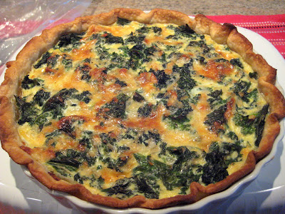 Equal Opportunity Kitchen: Kale and Bacon Quiche