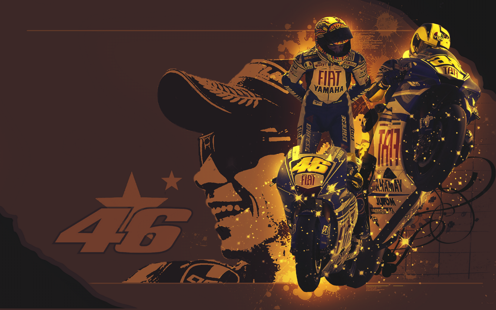 Moto GP: Valentino Rossi Wallpaper New for Dekstop | Dekstop Wallpaper ...
