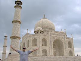 Yo en el Taj Mahal