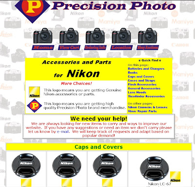 Nikon D40/D40x/D60 Photog: Accessories and Parts for Nikon