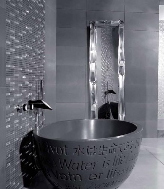Black and White Bathroom Taps Attractive Home Designs