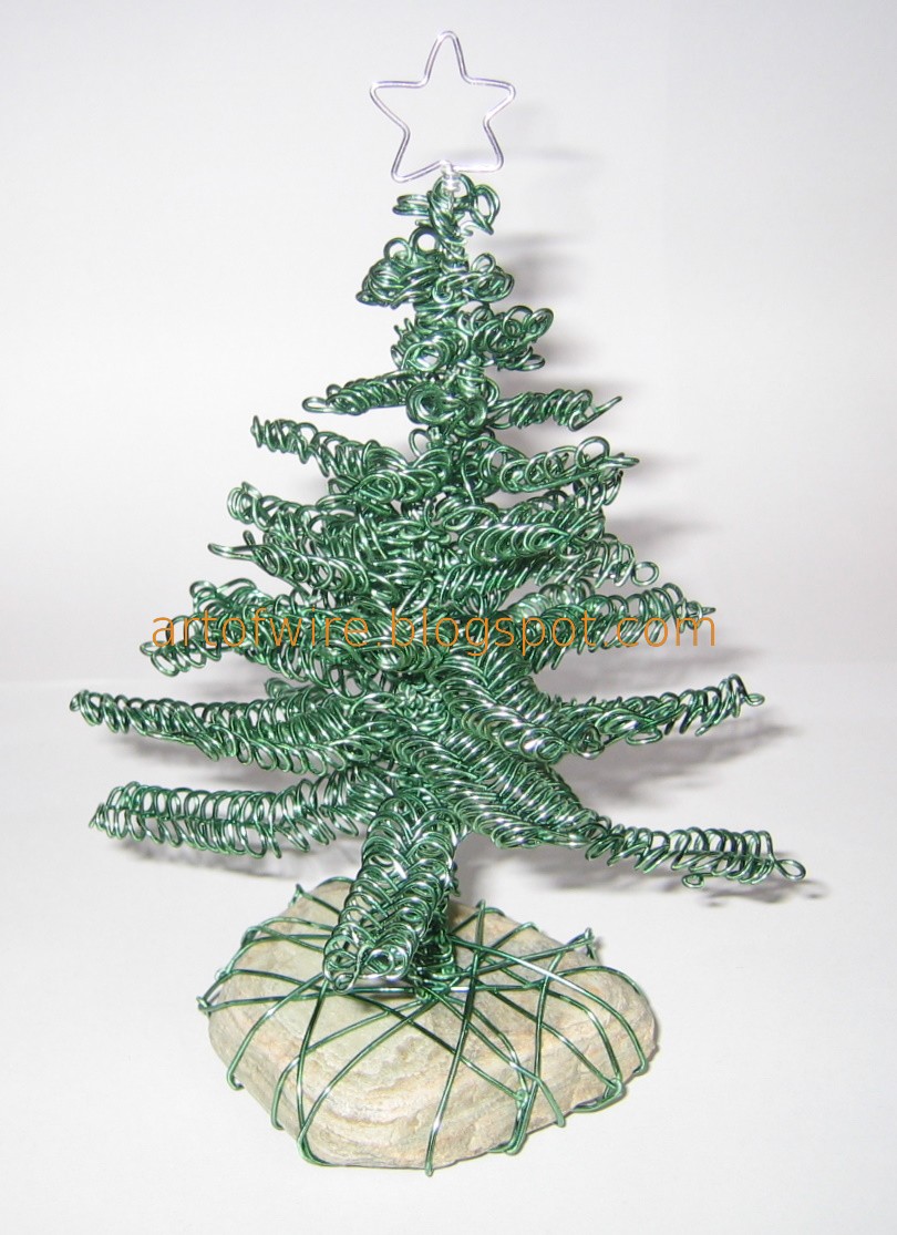 Art of Wire Wire Tree Wire Christmas Tree