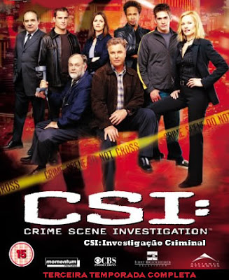 CSI: Investigação Criminal - 3ª Temporada Completa - DVDRip Dual Áudio