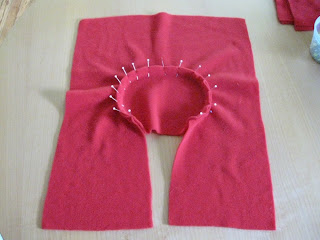 red monkey pants