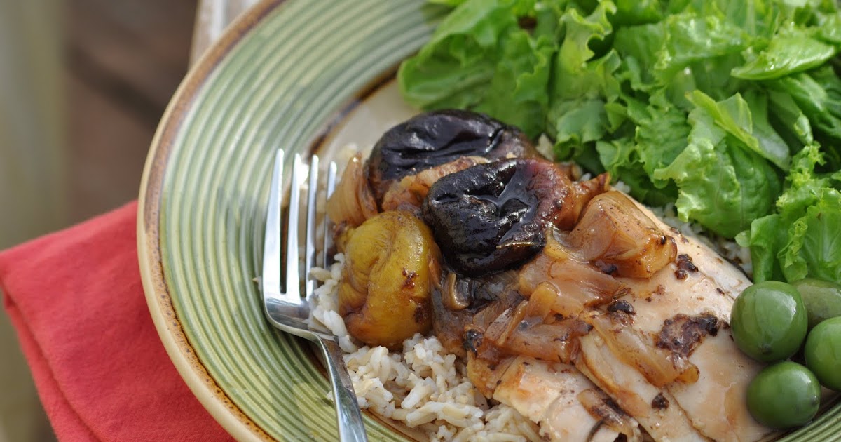 Nourishing Meals® Balsamic Roasted Chicken with Figs and Sweet Onions