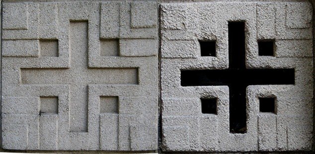 Samuel Freeman House, 1962 Glencoe Way, LA (Textile block 2)
