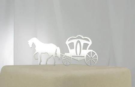 Cake Topper Online Horse And Carriage Decorate With Horse And Carriage Cake Topper Decorate With Swarovski Crystals At Online