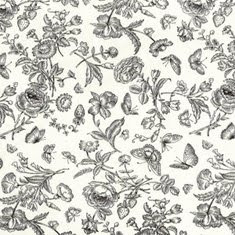Floral Toile Cream