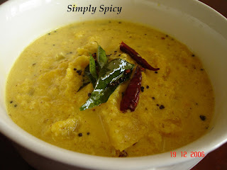 Mambazha Pulissery - Ripe Mango Curry 