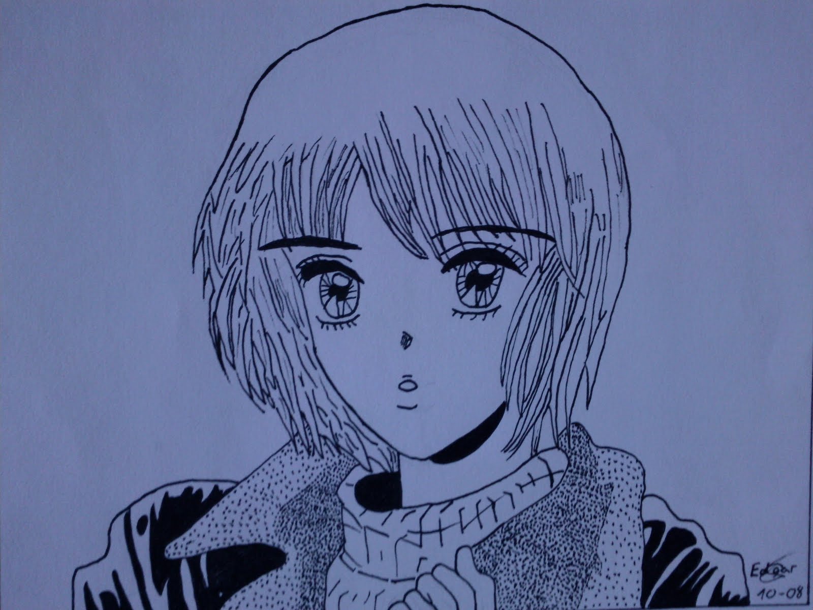 Mis dibujos Cara Manga