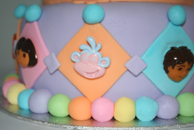 Dora Birthday Cake on Dora And Diego Birthday Cake